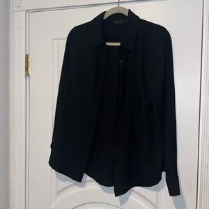 Halogen black blouse